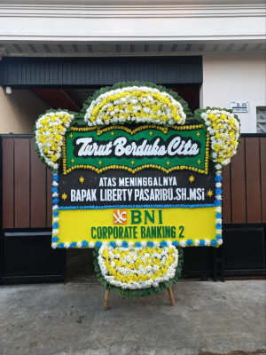 Papan Bunga Duka di Bukit Karya