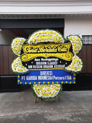 Papan Bunga Duka di Bukit Karya