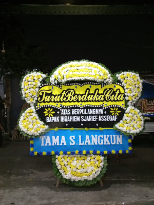 Papan Bunga Duka di Bukit Karya